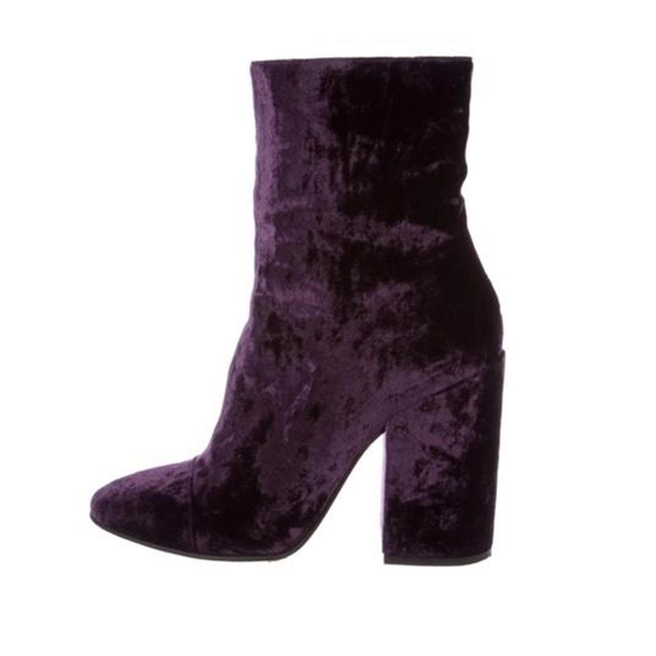 Dries Van Noten Women's Purple Boots