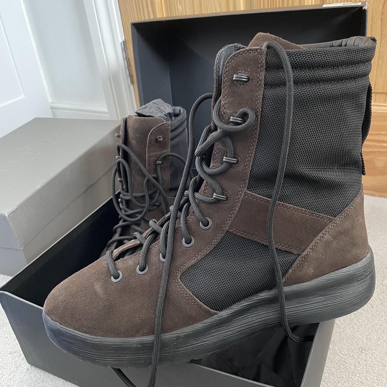 Yeezy Season 7 Military Boot - Oil Worn once,... - Depop