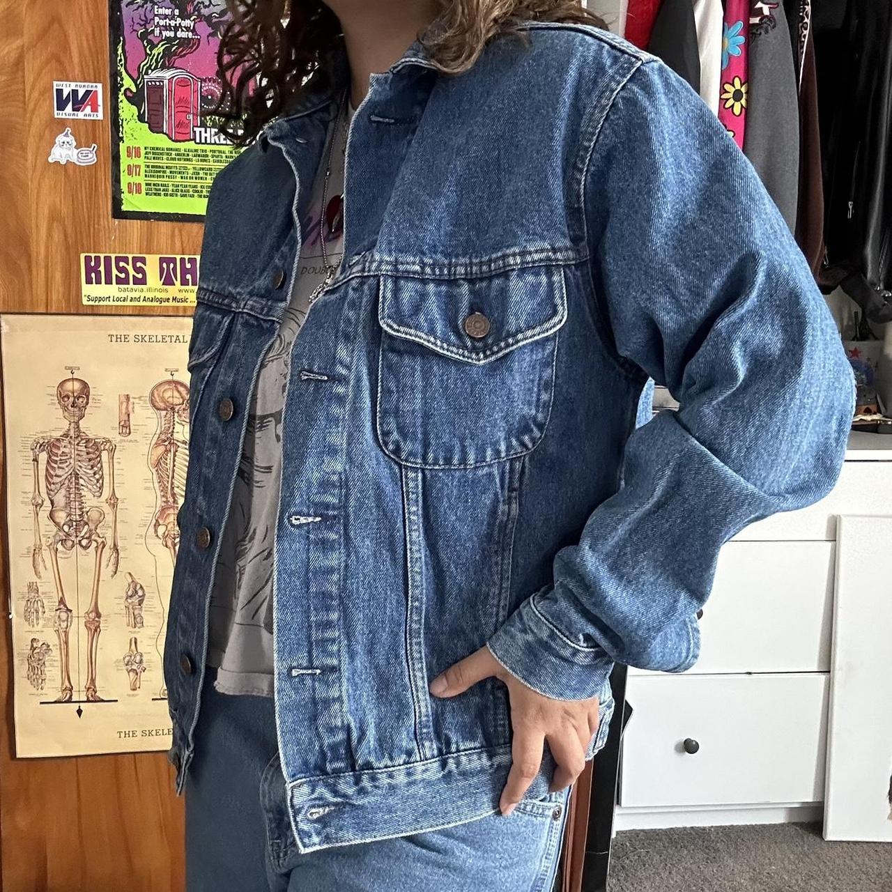 Gap Women's Navy Jacket Depop