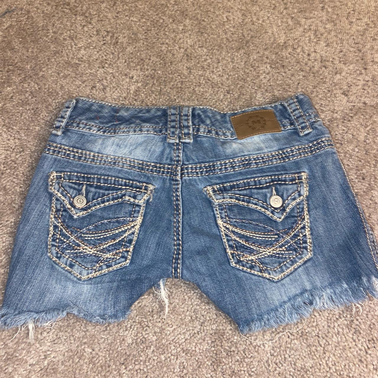 Maurices Women's Blue Shorts | Depop