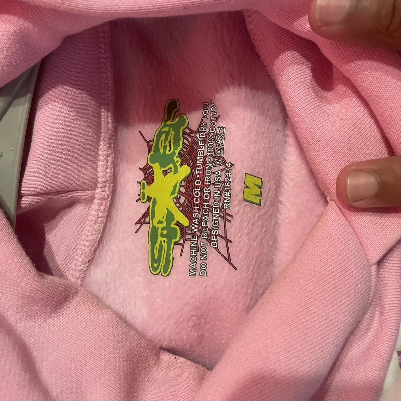 Atlanta Sp5der Hoodie Pink | Depop