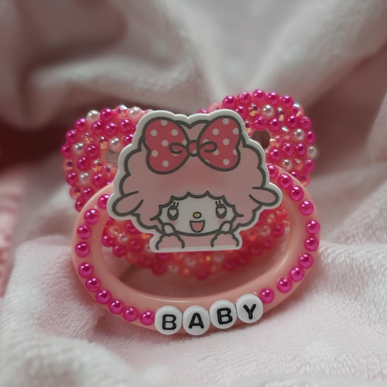 Hello kitty my sweet piano adult pacifier and small...