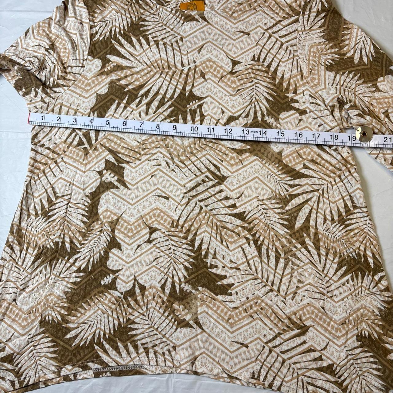 Ruby Rd. Women's Blouse - Brown/Cream - M – Ruby … - image 2