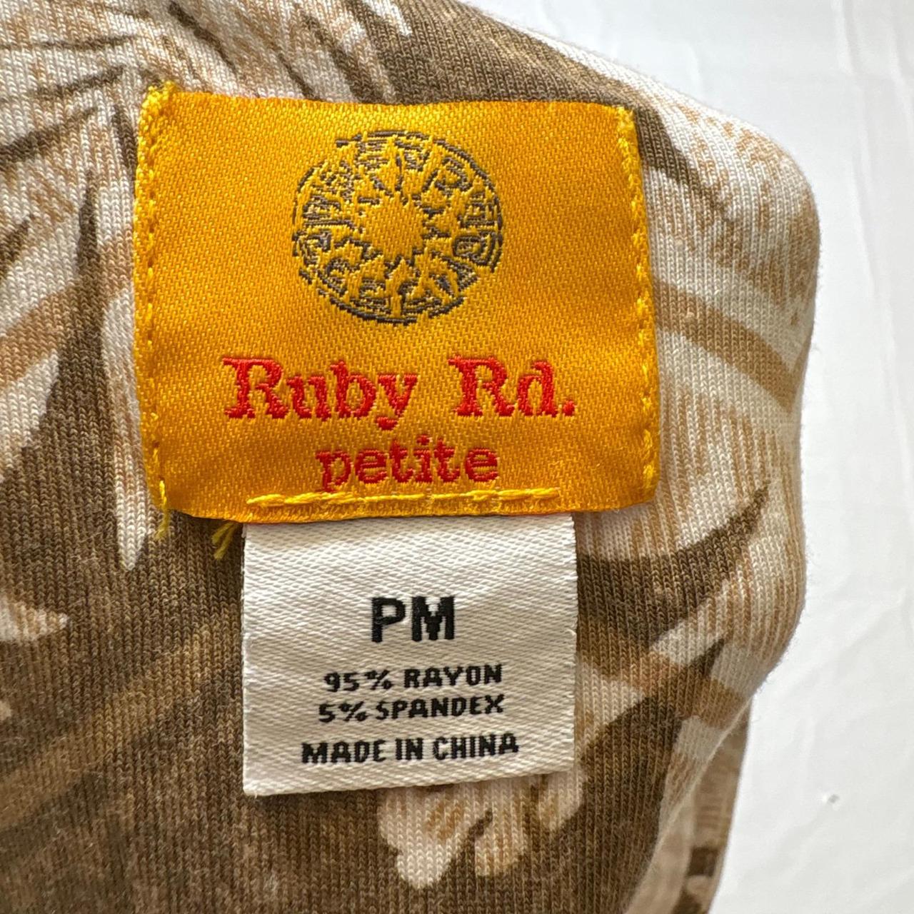 Ruby Rd. Women's Blouse - Brown/Cream - M – Ruby … - image 5