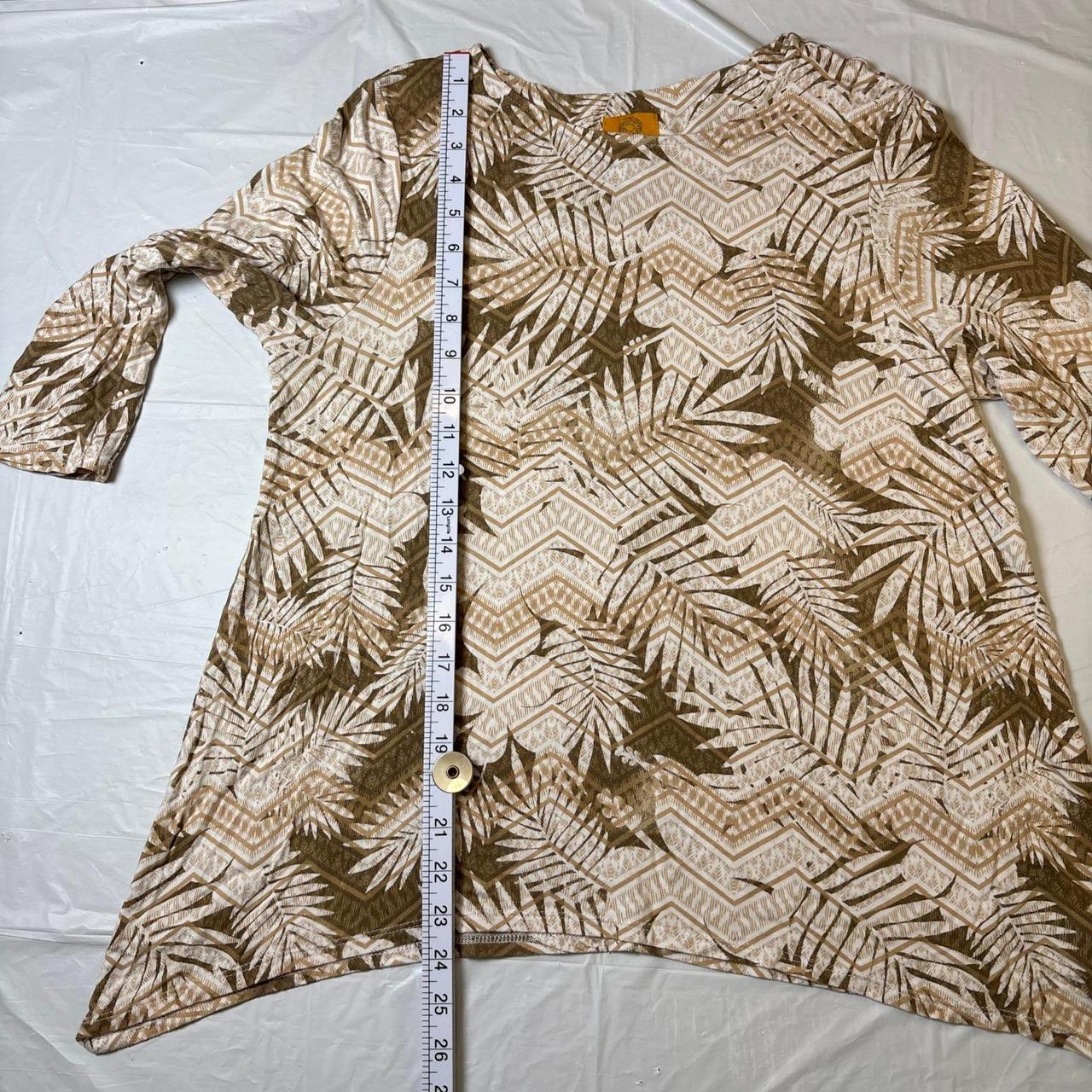 Ruby Rd. Women's Blouse - Brown/Cream - M – Ruby … - image 3