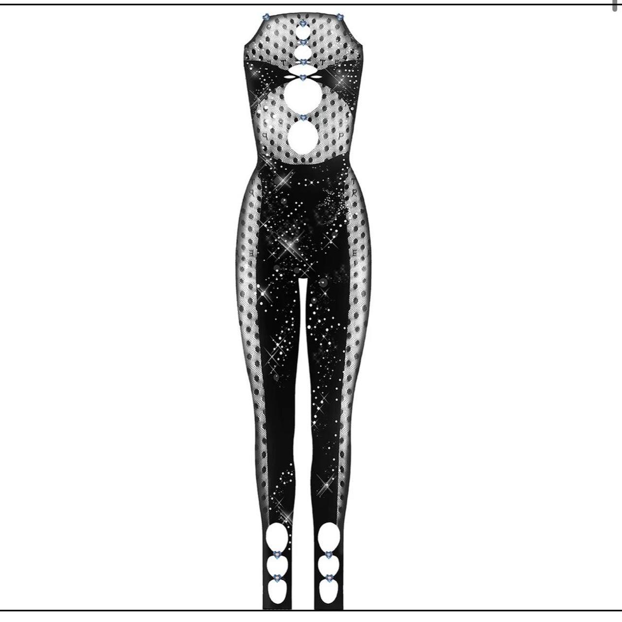 Poster Girl Women's Black Jumpsuit Depop