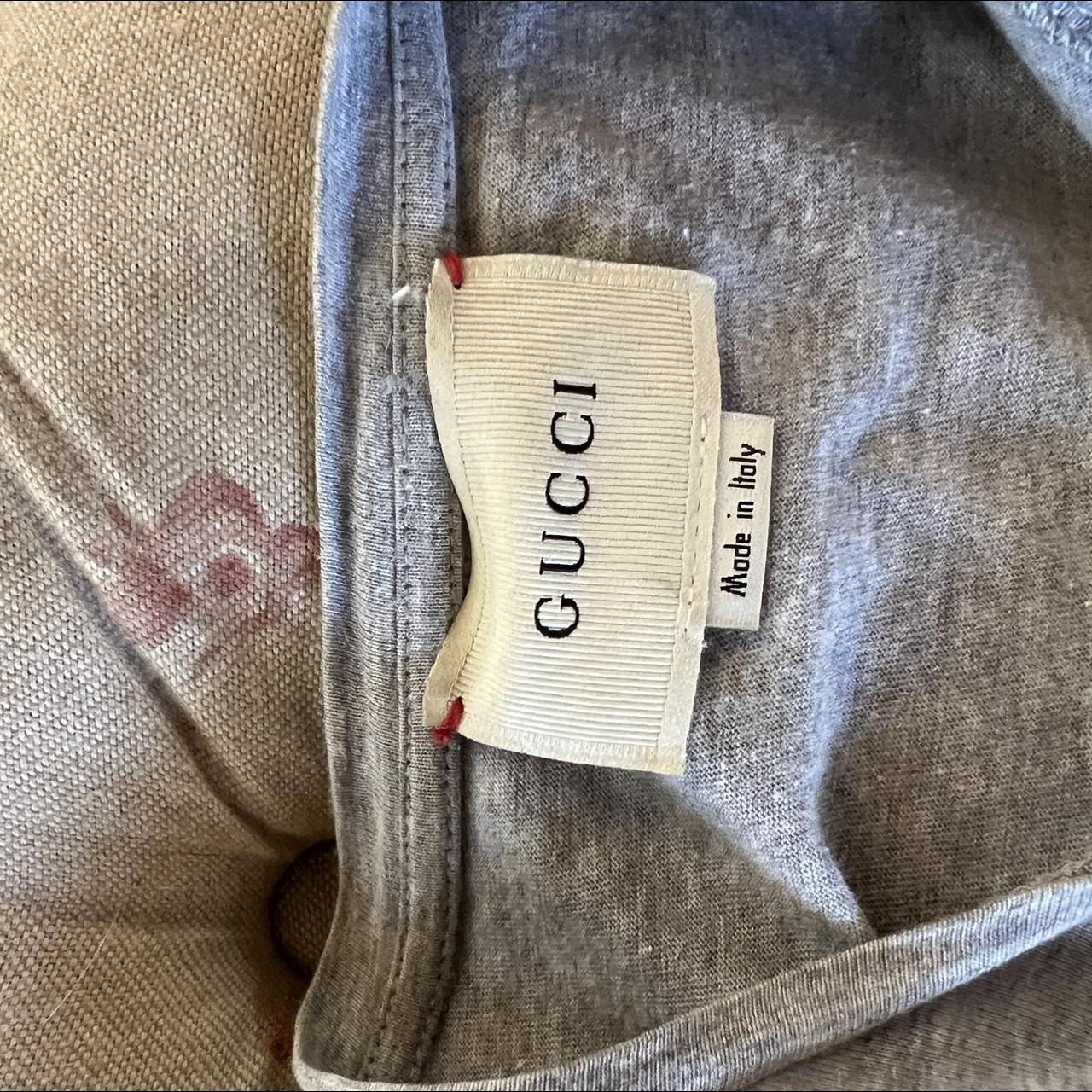 Boys genuine Gucci top Few marks which might come... - Depop