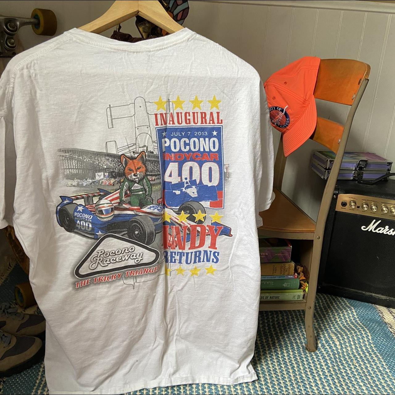 2013 INDYCAR Racing Tee Pocono🏁🏁 Great condition.... Depop