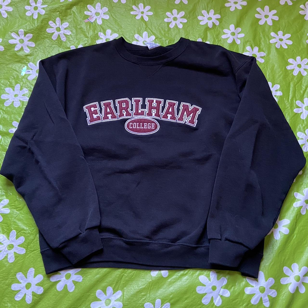 Earlham College Russell Crewneck Very good... - Depop