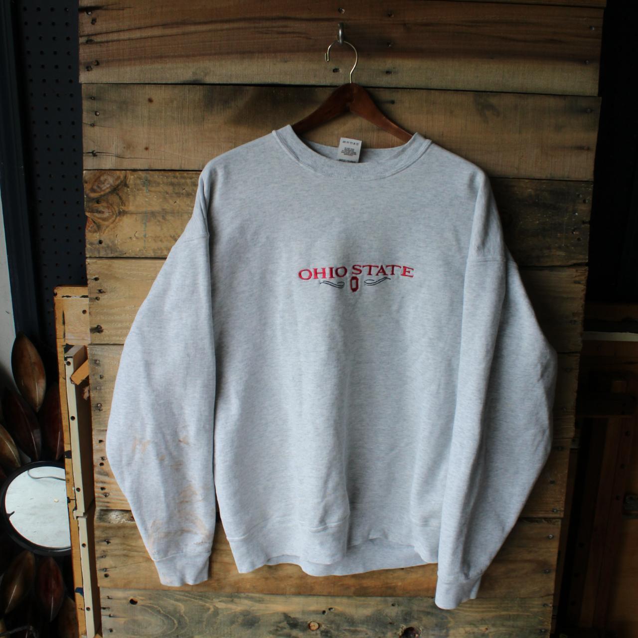 Oversized ohio state sweatshirt hot sale