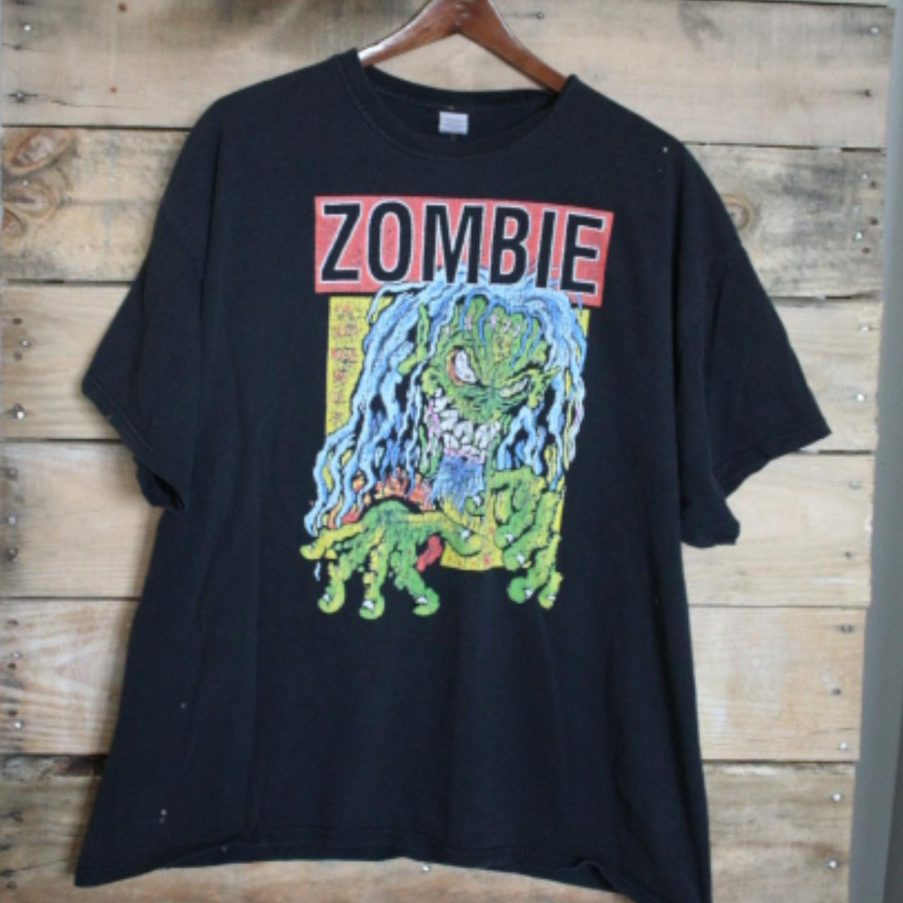 Rob Zombie The Devil Made Me Do It Y2K Gildan Shirt...