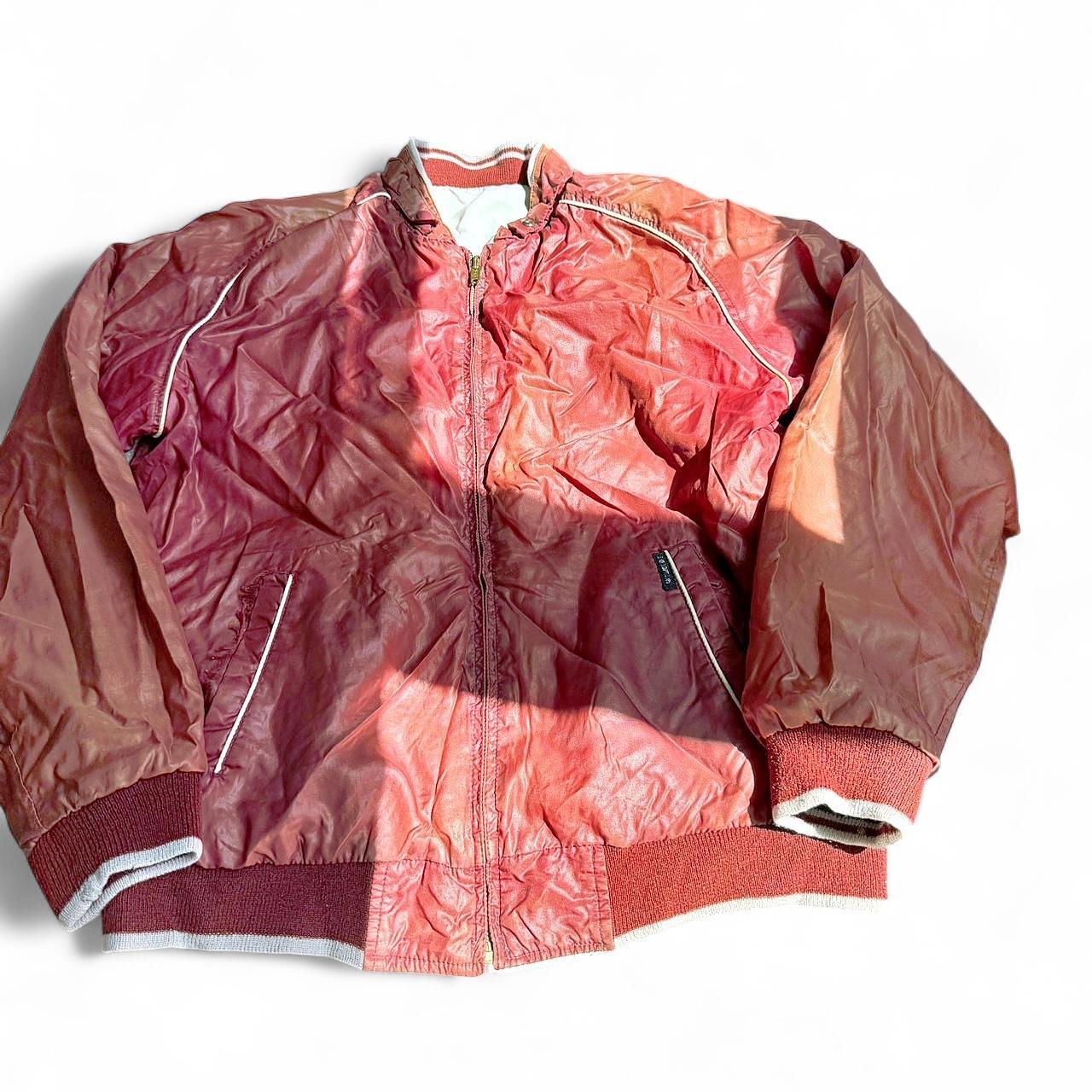 Basic Editions Men's Lightweight Jacket - Red/Gre… - image 1