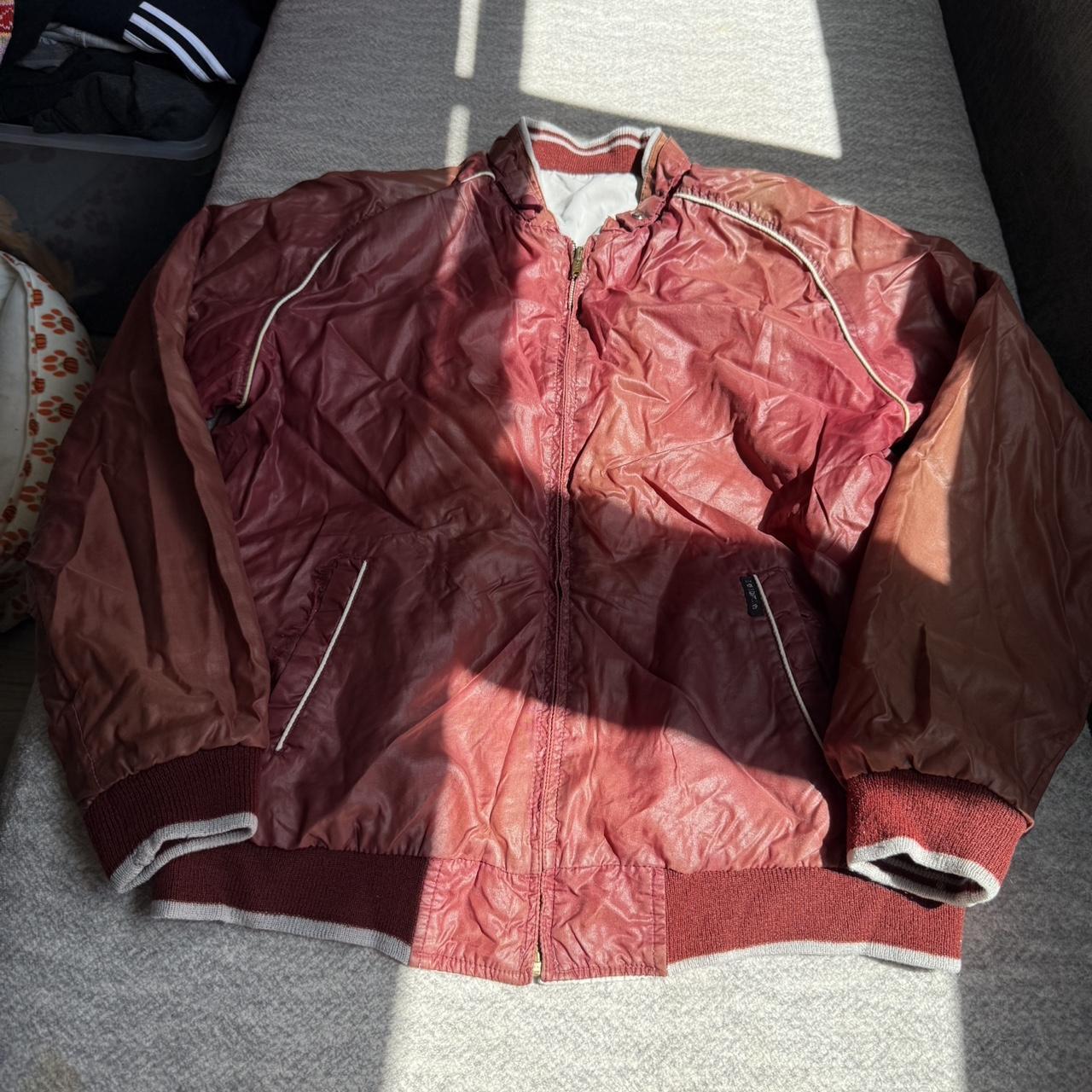 Basic Editions Men's Lightweight Jacket - Red/Gre… - image 2