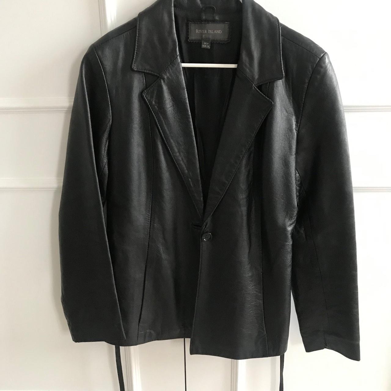 River Island Womens Black Jacket Depop