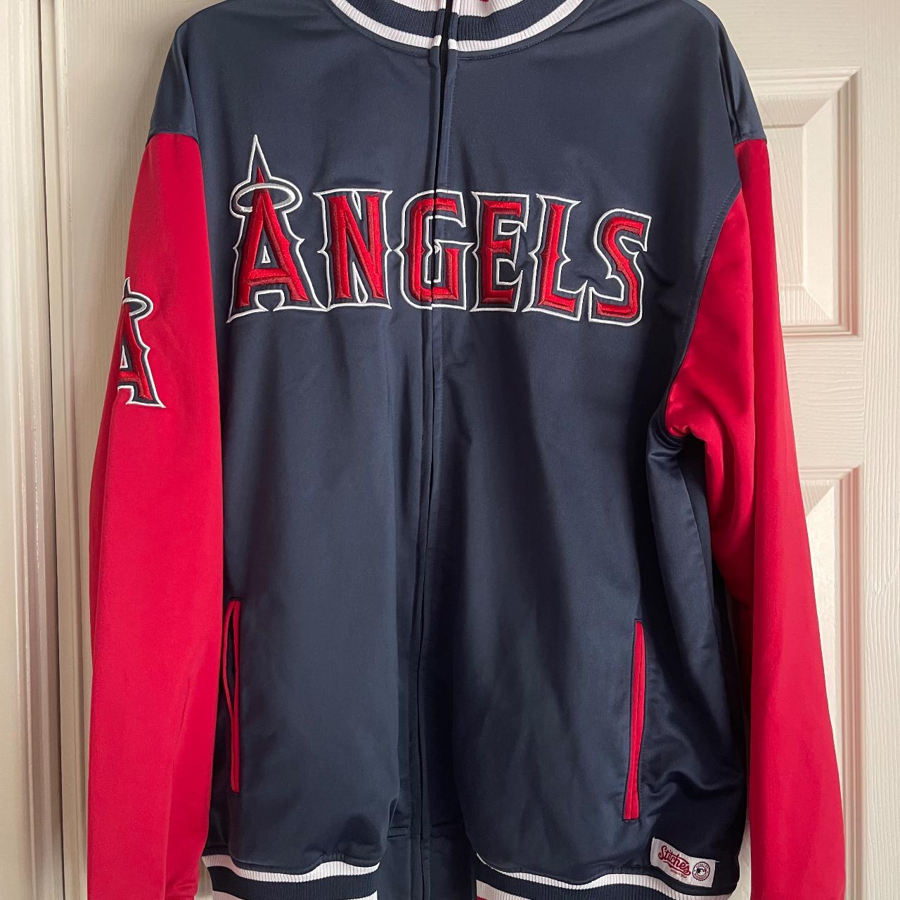 VINTAGE Anaheim Angels Stitched Baseball Jersey - - Depop