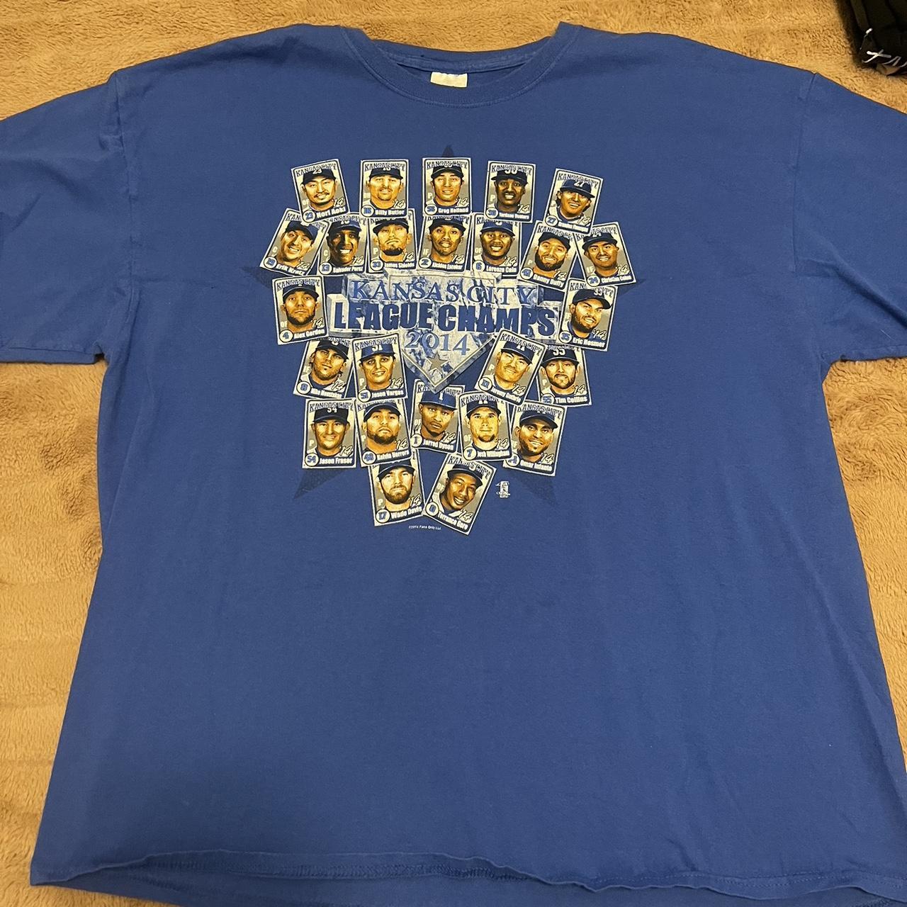 2014 Kansas City Royals World Series t-shirt. Tagged - Depop