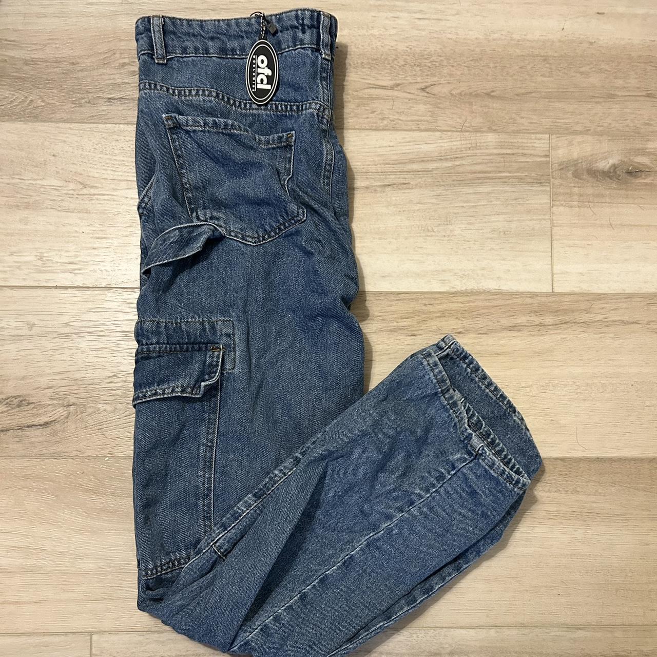 Boohooman Skater Cargo Jeans 30x32 Used but no... Depop