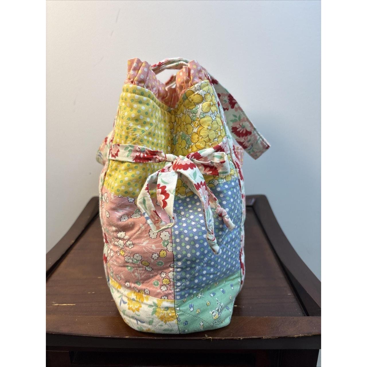 Women's Bag - Multi/Pink – Handmade Patchwork Qui… - image 3