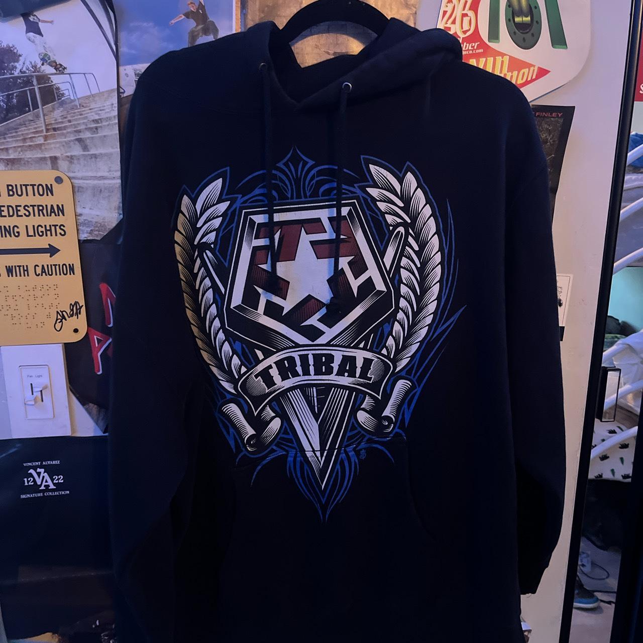 Tribal XL Hoodie Good condition - Depop