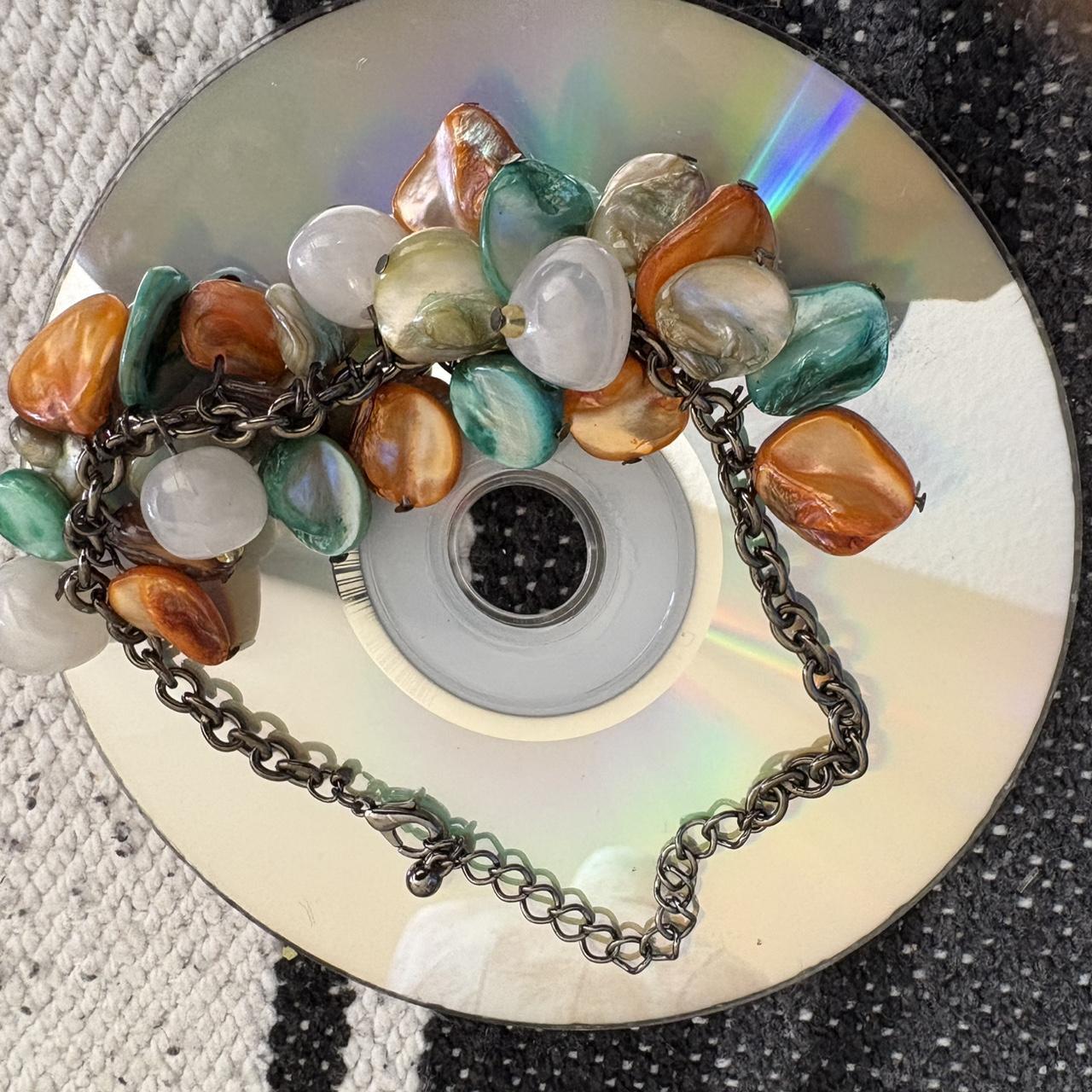 Women's Bracelet - Silver/Multi – Unique multi-co… - image 4