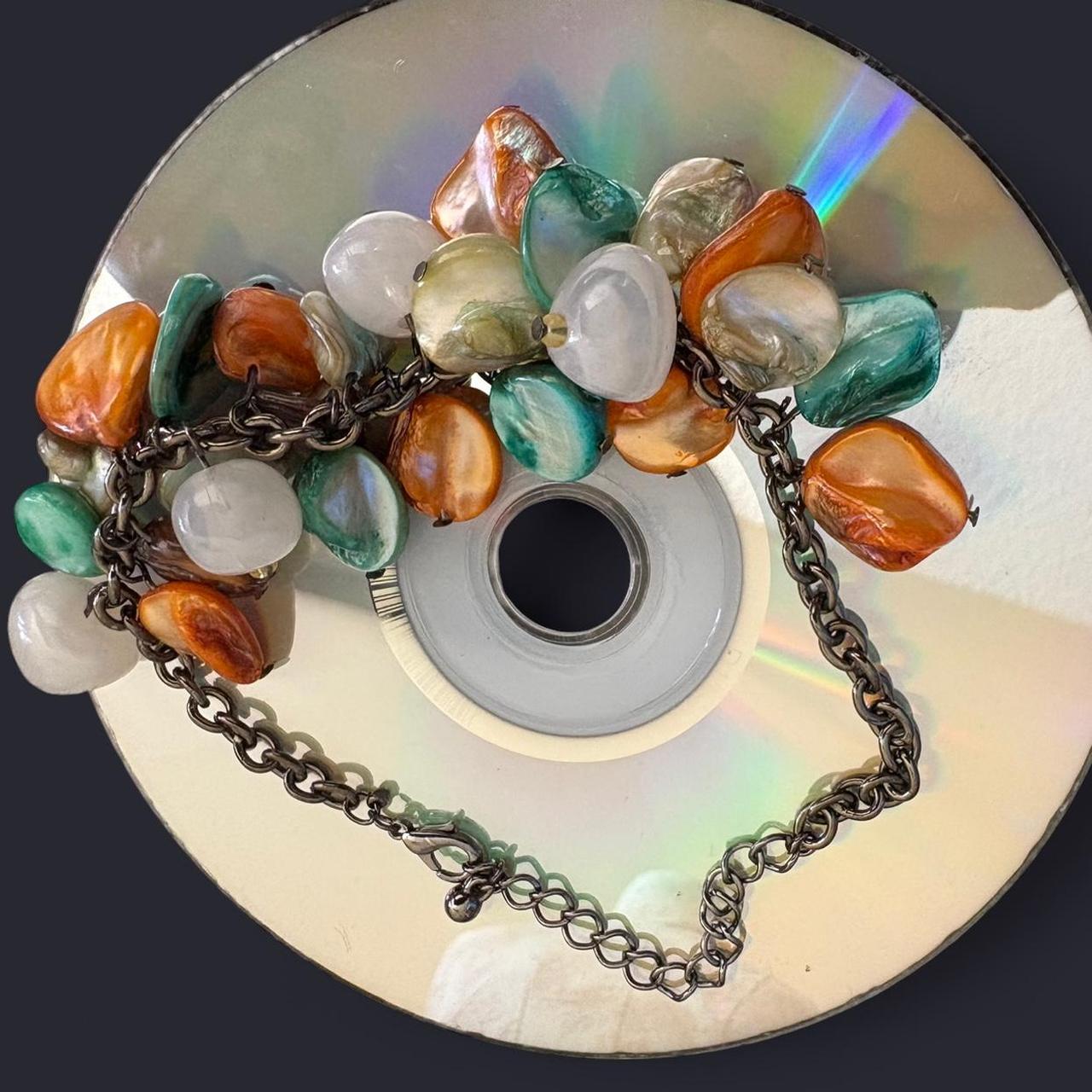 Women's Bracelet - Silver/Multi – Unique multi-co… - image 1