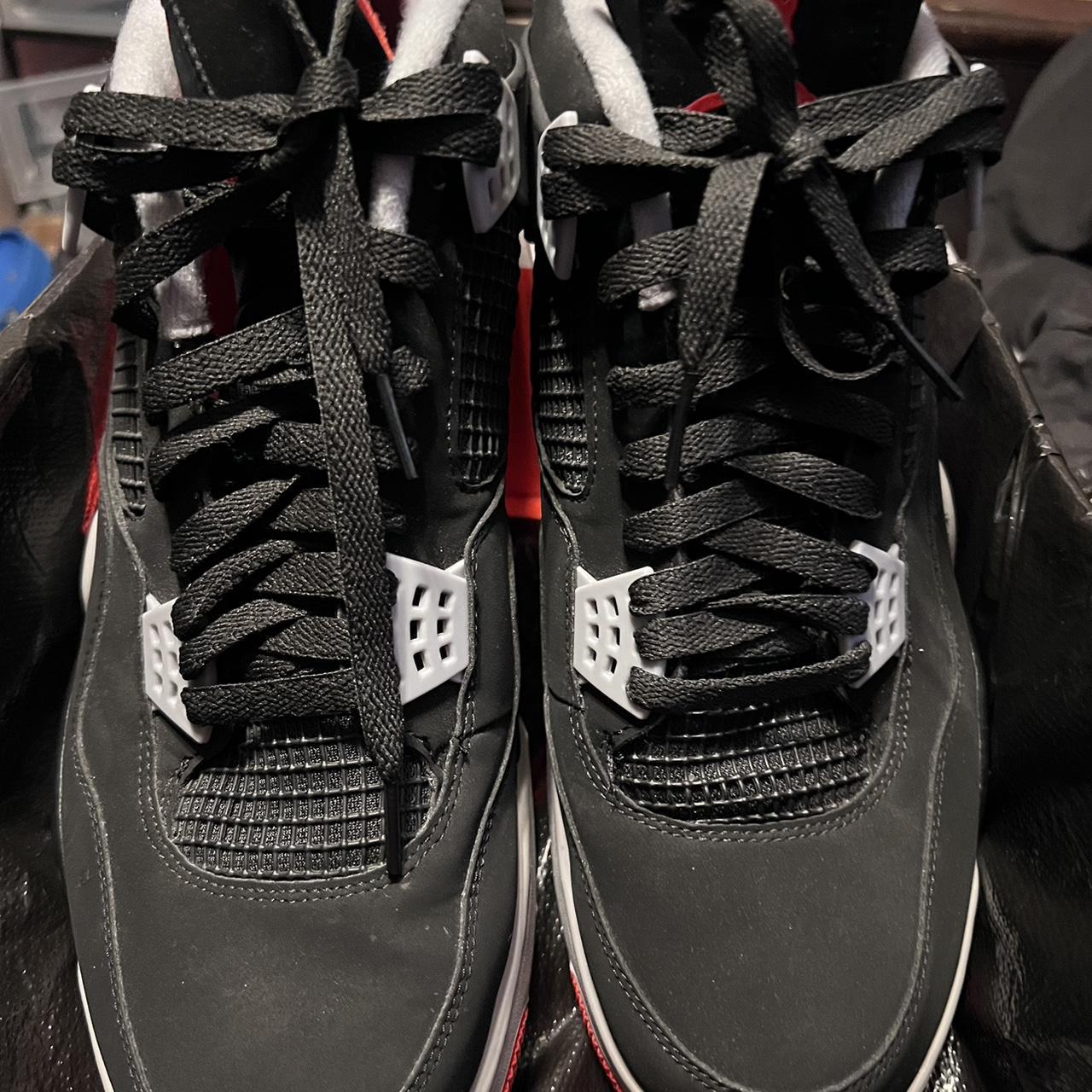 Air Jordan 4 'Black Cat' -no original box - used- - Depop