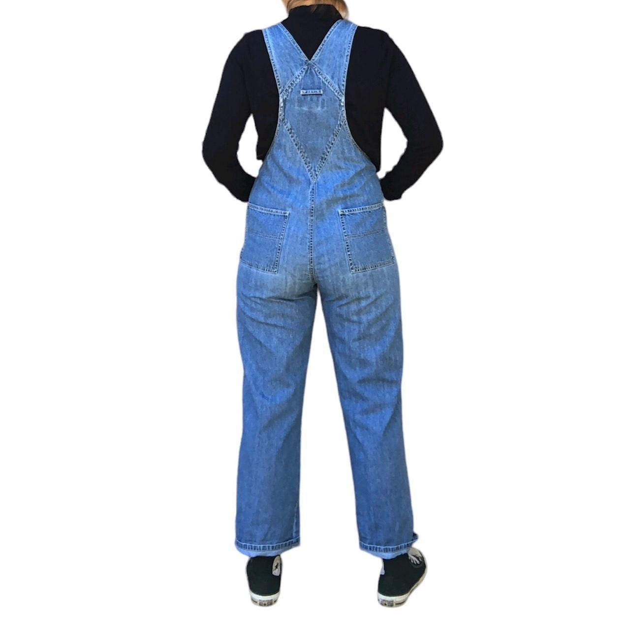 Women’s vintage denim Old Navy overalls with all the... Depop