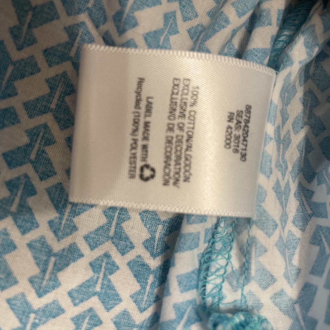 Basic Editions Women's Blouse - Multi/Blue – Blue… - image 4