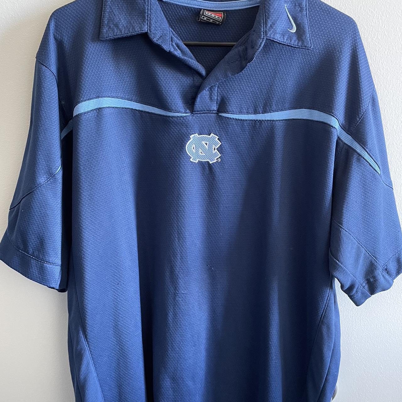 unc nike polo