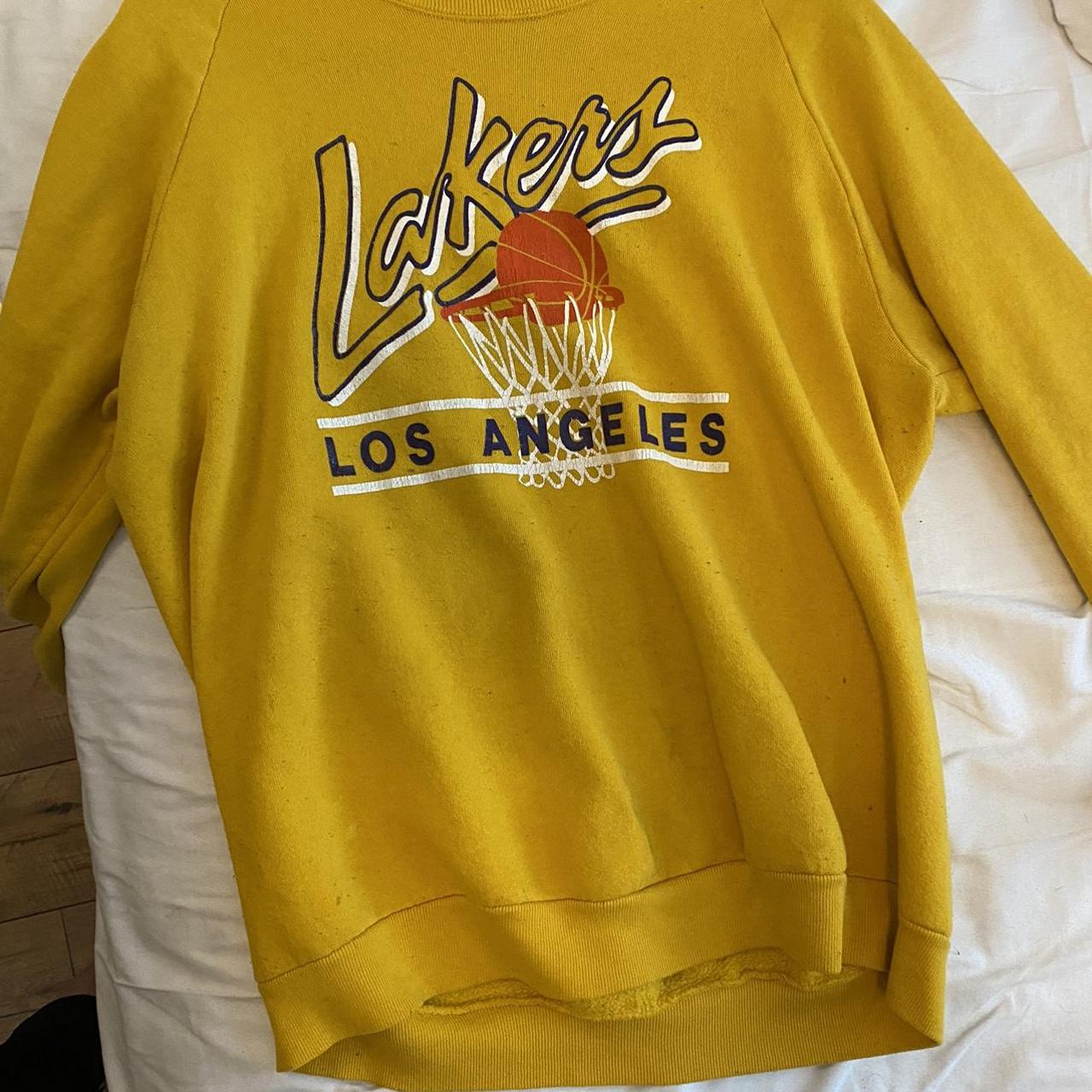 Yellow los angeles online sweatshirt