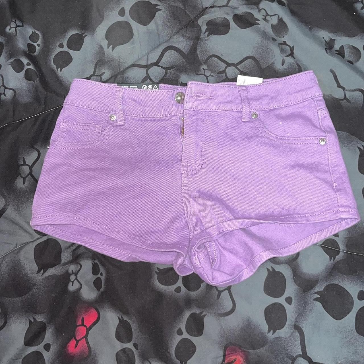 Women's Purple Shorts | Depop