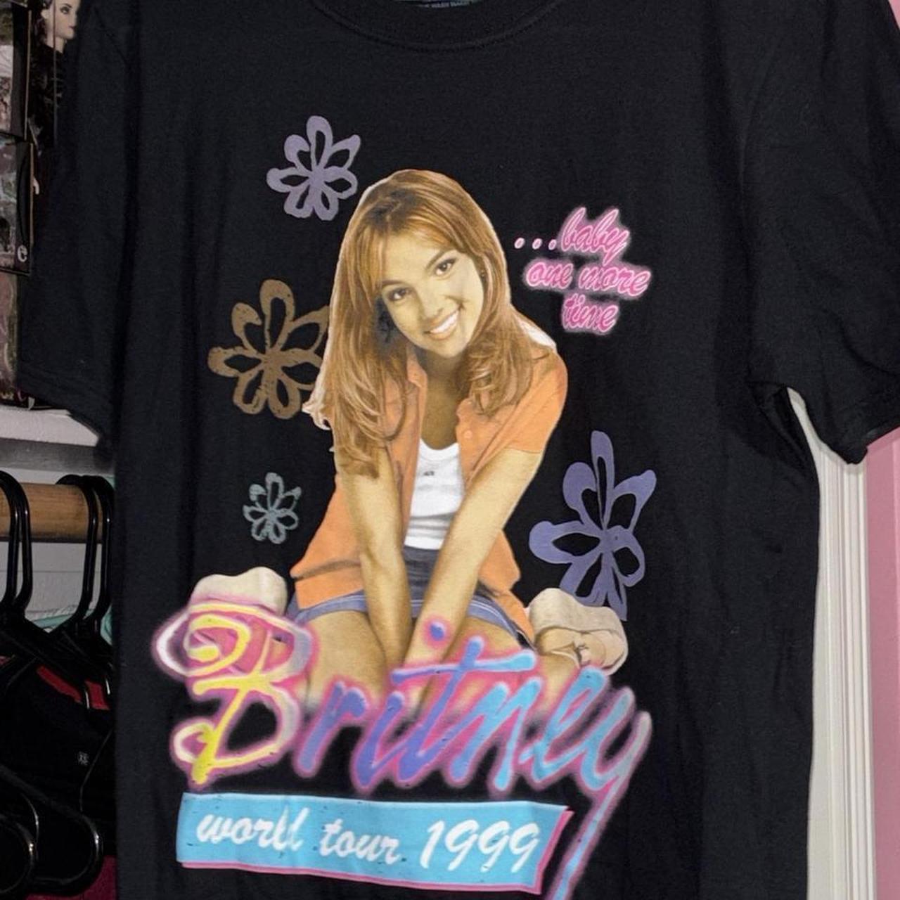 britney spears tour shirt super cute but too big for... - Depop