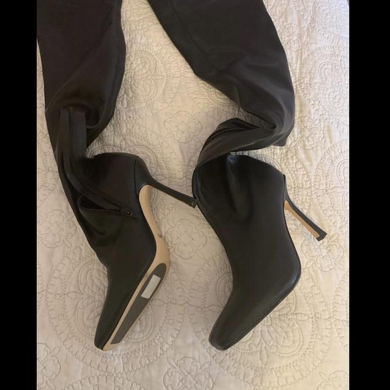 Tony Bianco’s Black Venezia 10.5cm Long Boots... - Depop