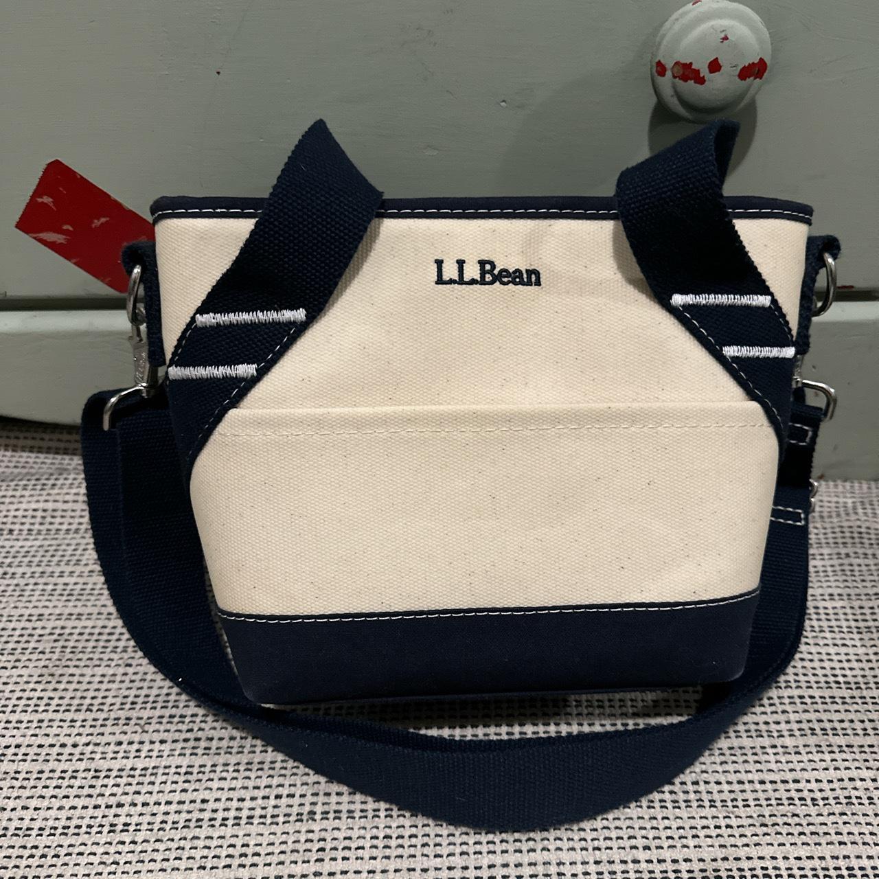 L. L. Bean Insulated Tote, Small Size Canvas... Depop