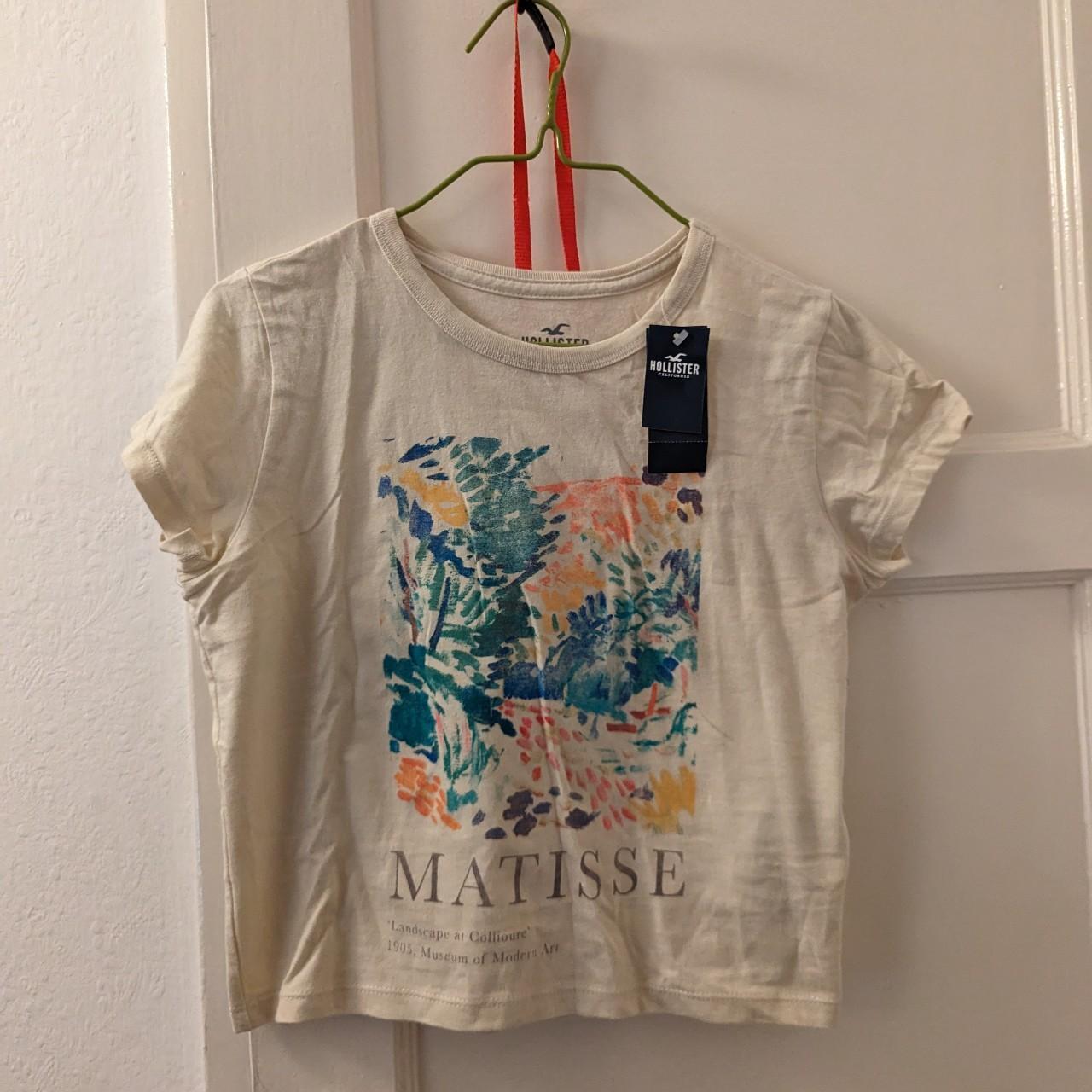 Hollister Matisse Art Graphic Tee. 100% cotton. - Depop