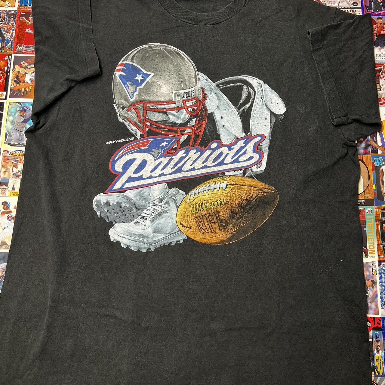 Vintage 90s New England Patriots NFL Football - Depop