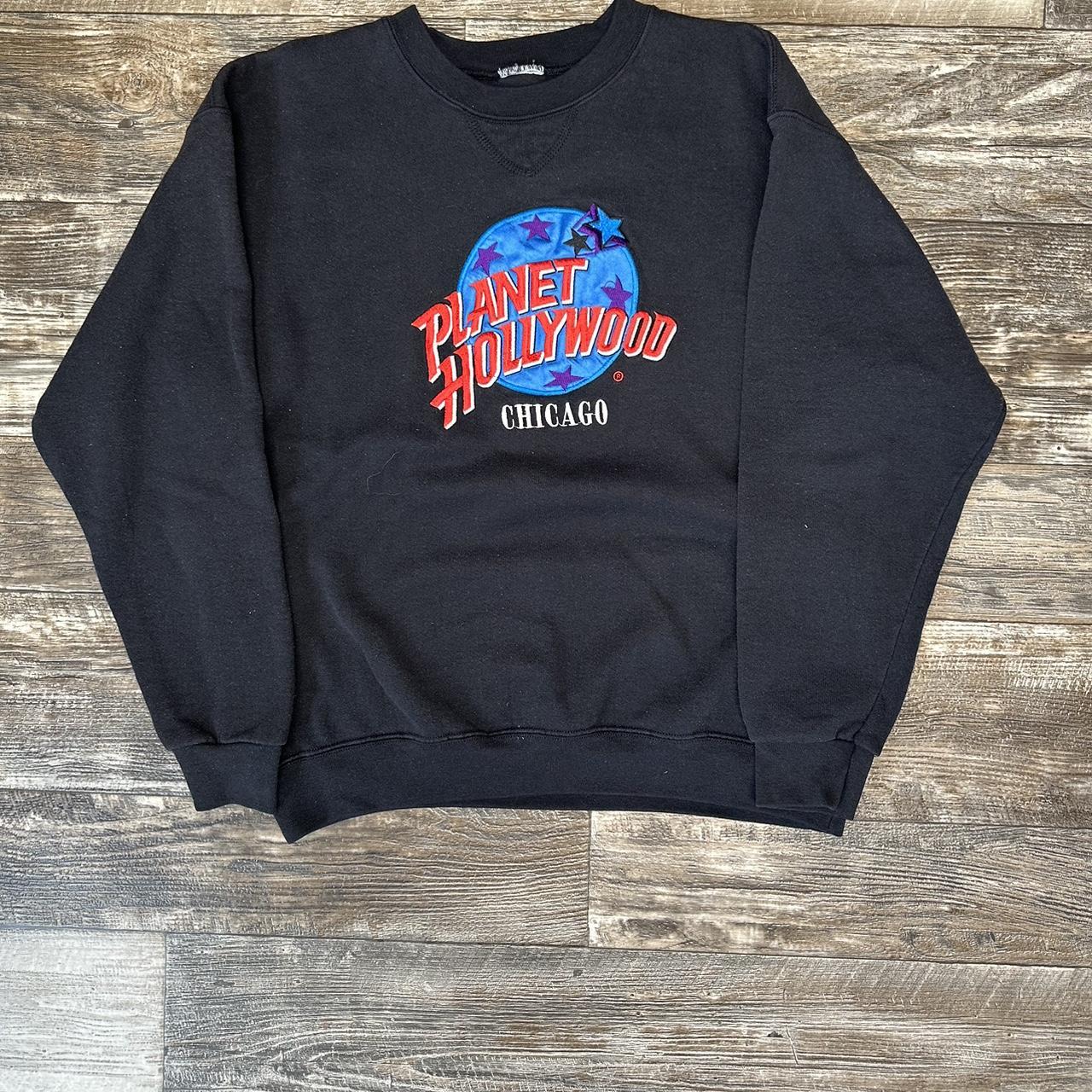 Vintage Planet Hollywood Sweatshirt— Made in USA —... - Depop