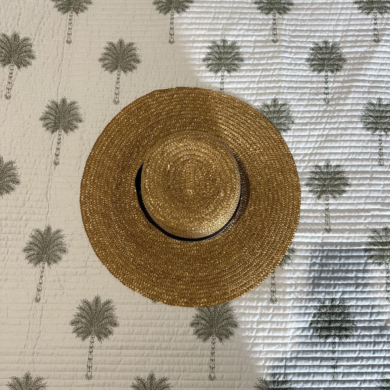 Lack Of Color Spencer straw boater hat 57cm Great... - Depop