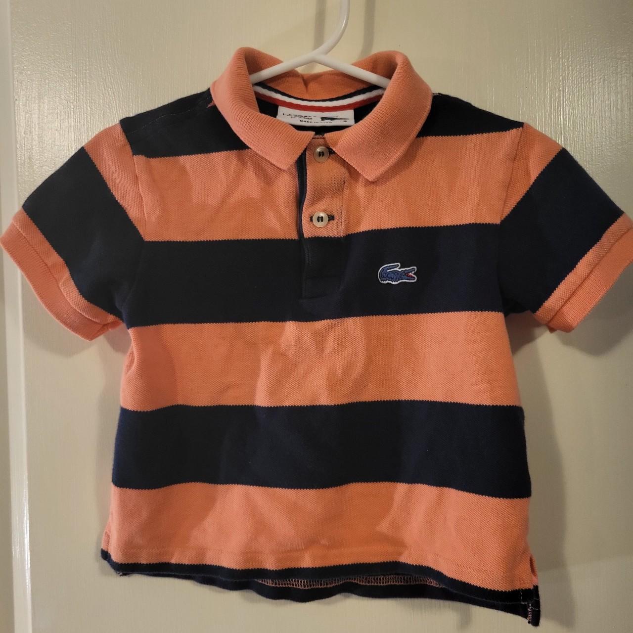 Children's lacoste clearance polo shirts