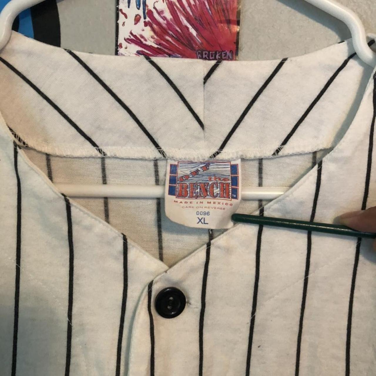 PINSTRIPE PITTSBURGH PIRATES JERSEY SCREEN PRINTED - Depop