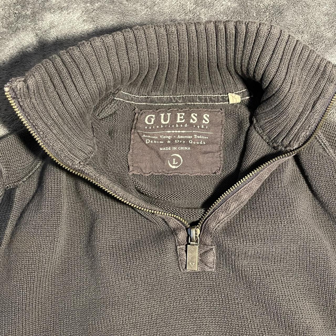 Guess Women's Silver and Grey Jumper (2)