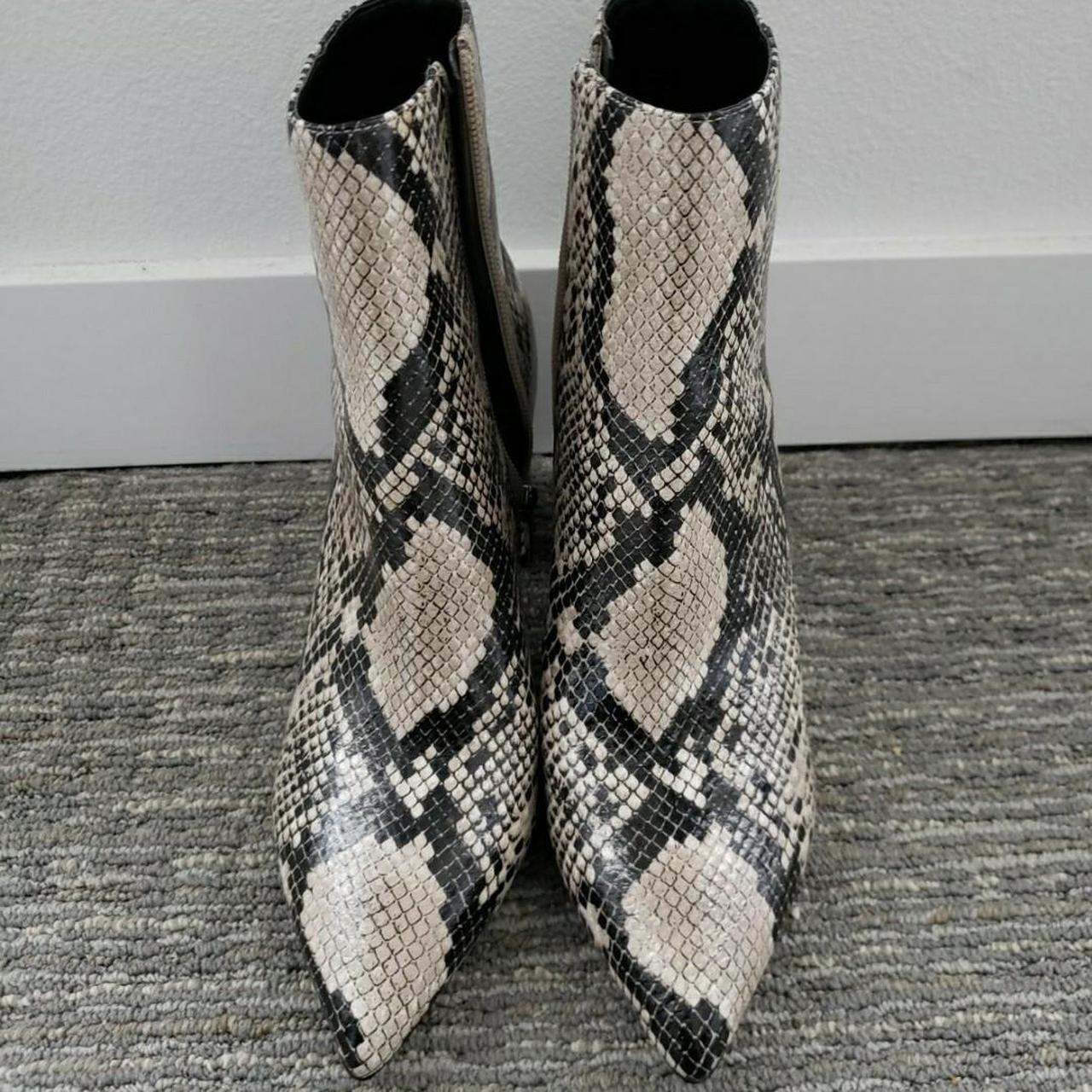 Marc fisher hot sale snake booties