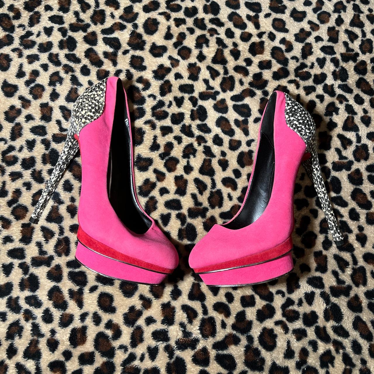 Y2K pump heels Super cute 2000s Mcbling heels Hot... - Depop
