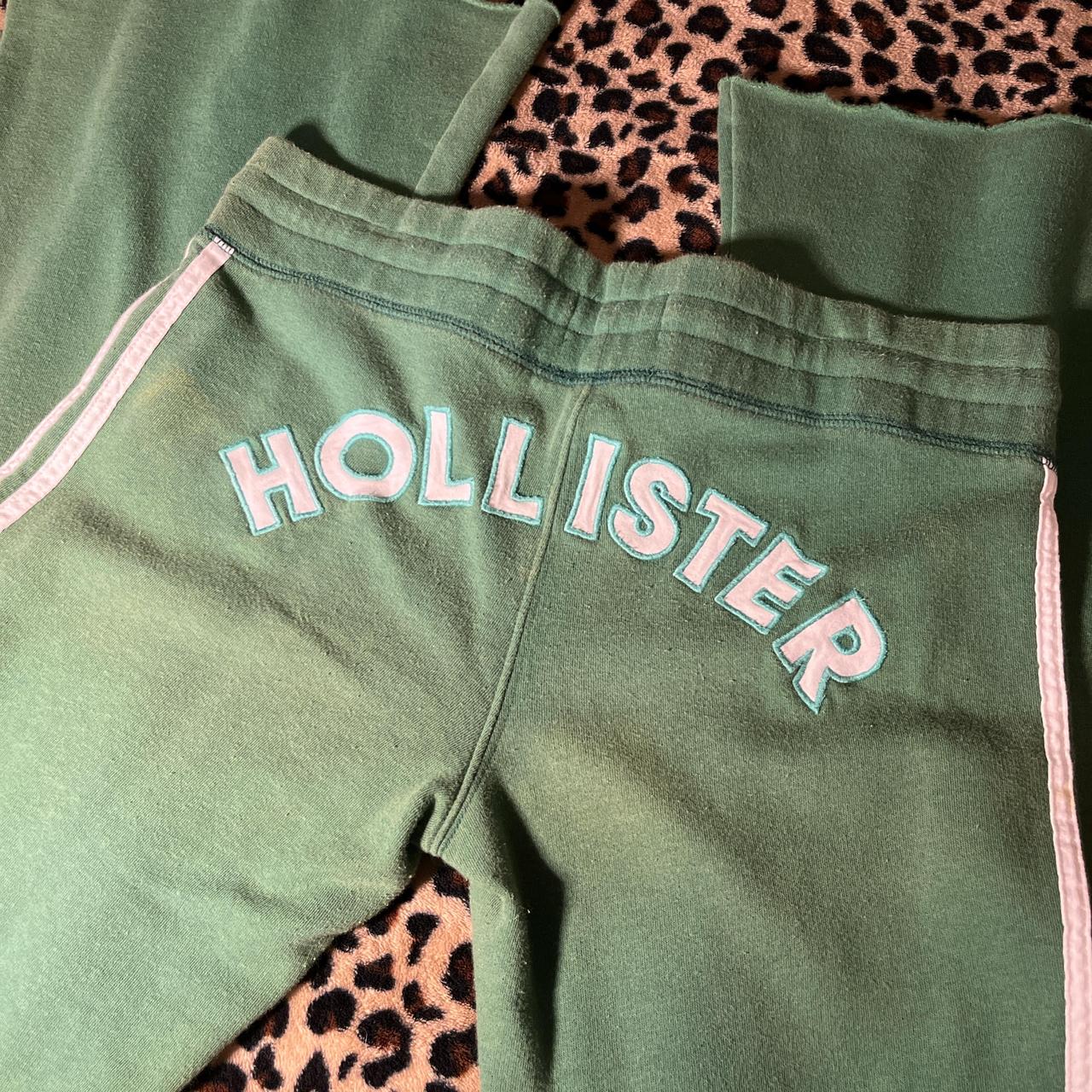 Hollister green fashion joggers