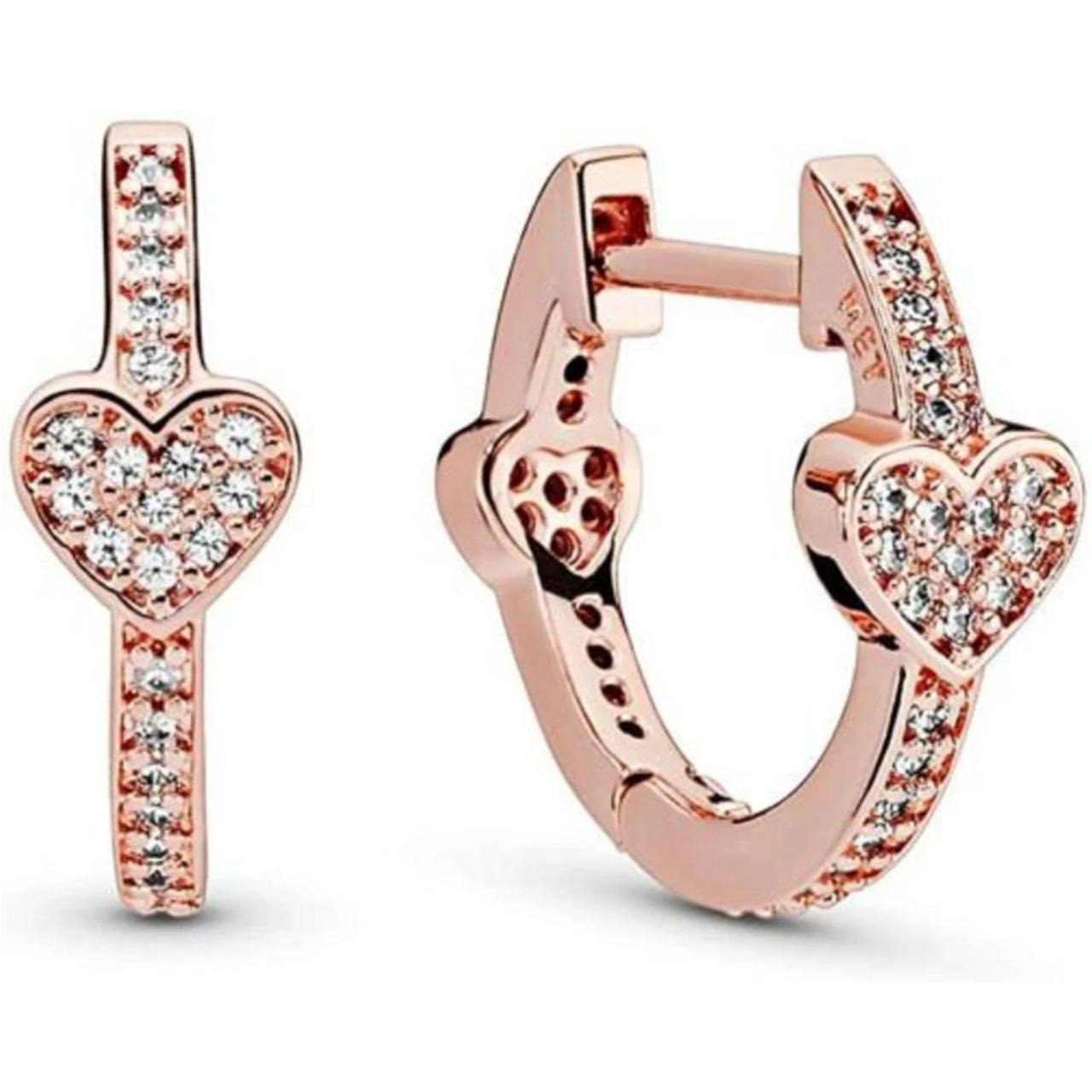 Pandora alluring deals hearts earrings