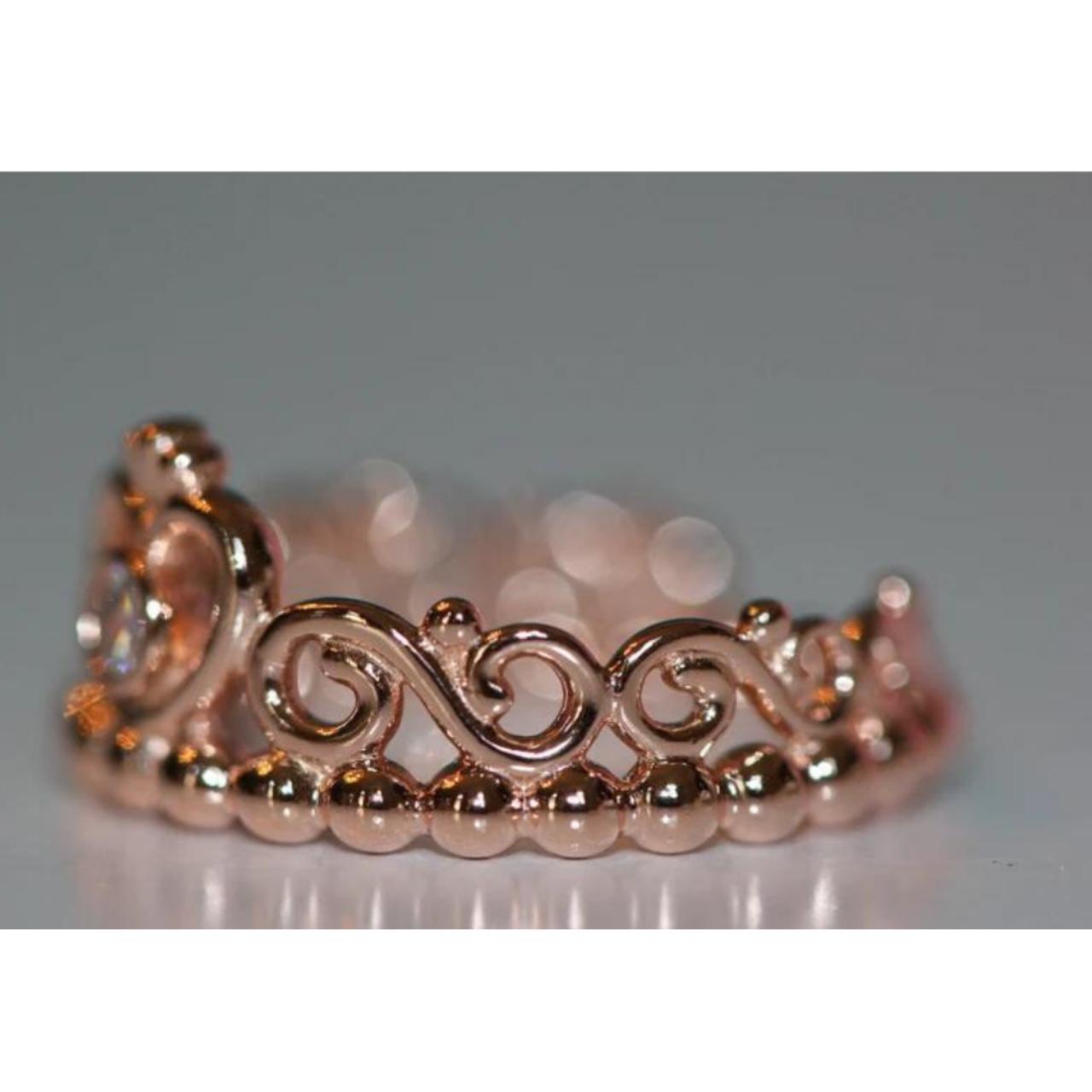 Pandora women's rose ring deals my princess tiara