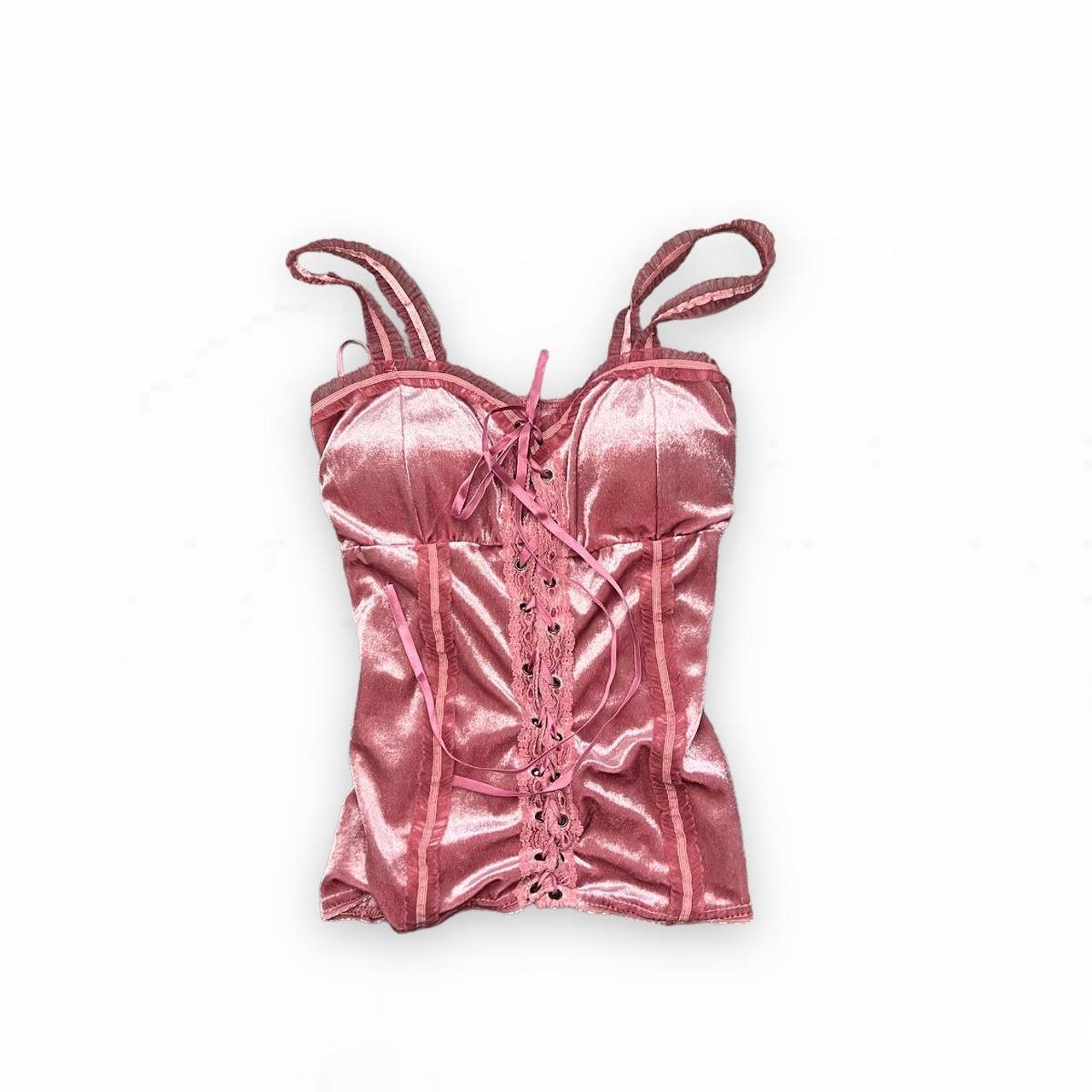 Women's Pink Vest Depop