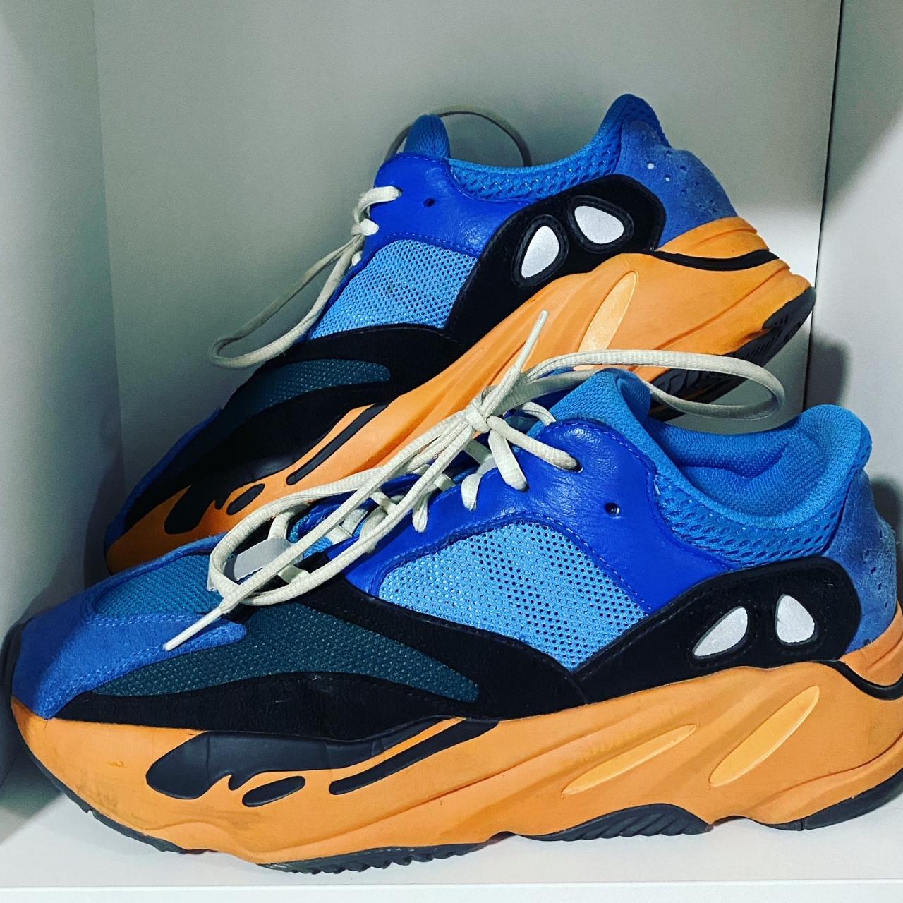 Yeezy 700 Bright Blue Cond 8/10 Size Eu 44 Price... - Depop