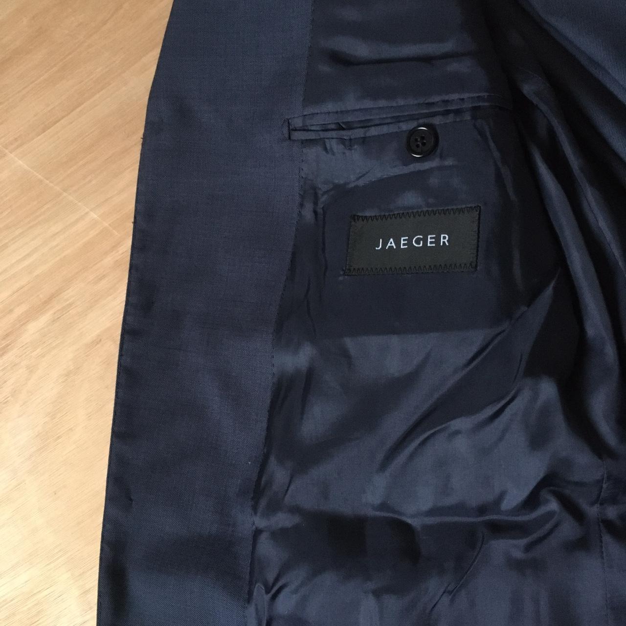 Jaeger Suit - 40R in Navy Blue - very good... - Depop