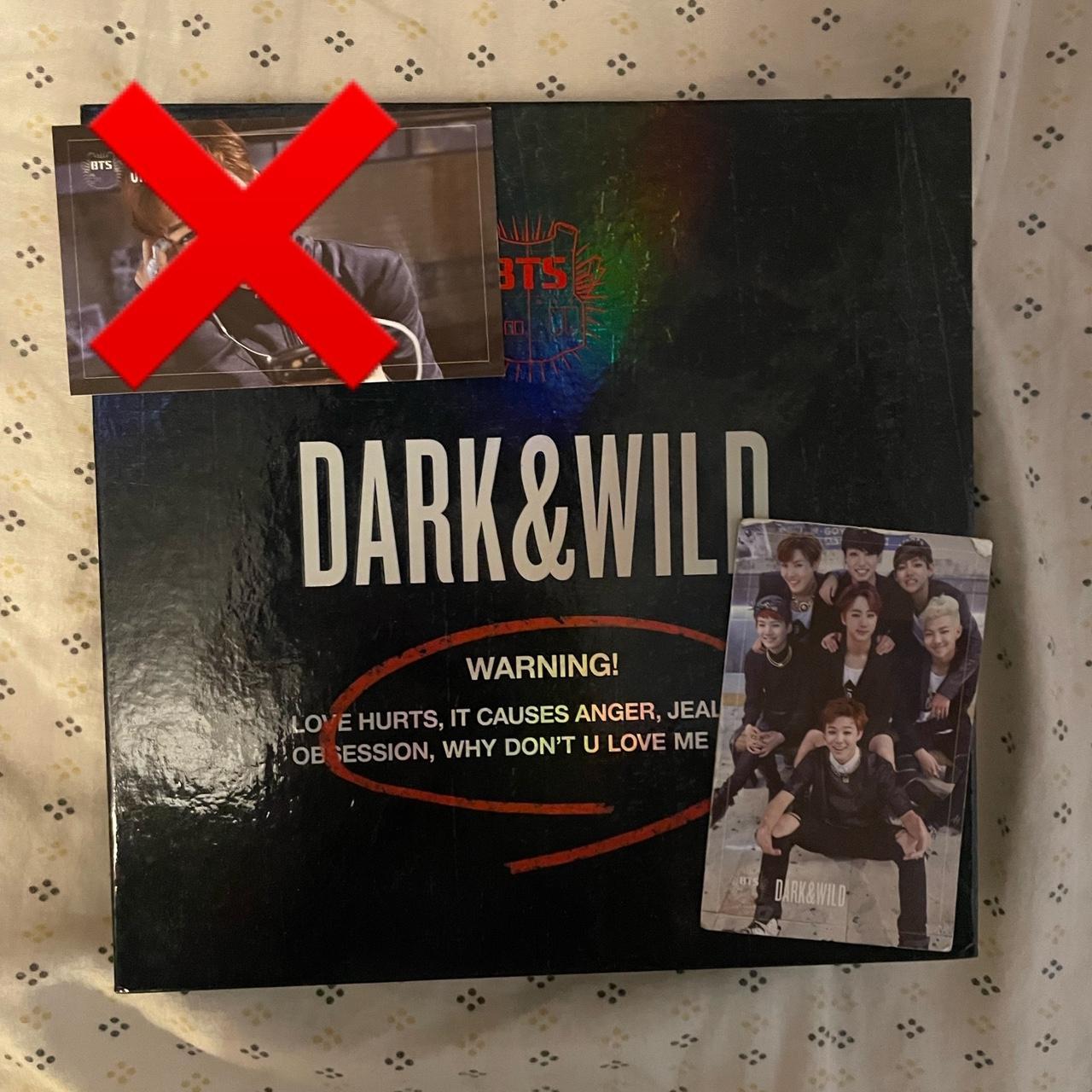 BTS Dark&Wild Album Includes Cd Photobook Group... Depop